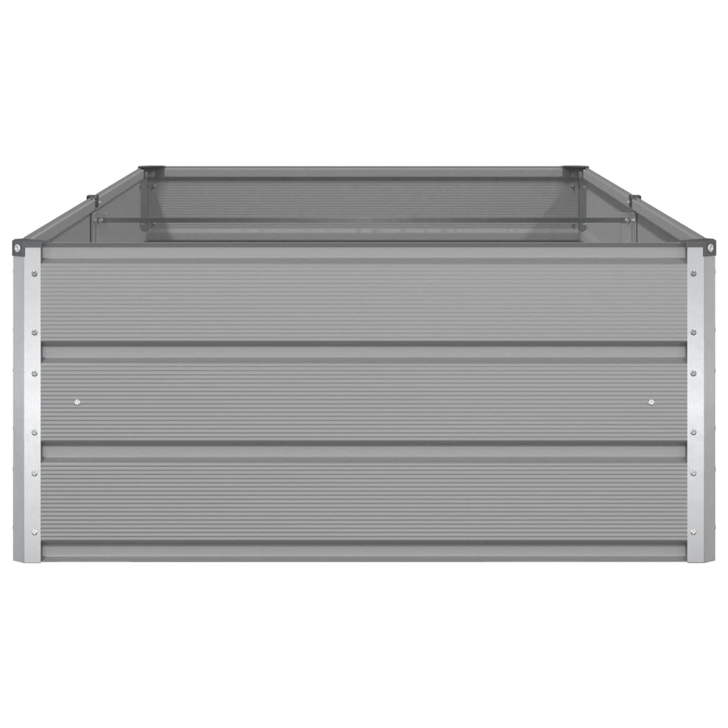 Fioriera Grigio chiaro 195 x 100 x 45 cm Acciaio zincato