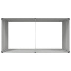 Fioriera Grigio chiaro 195 x 100 x 75 cm Acciaio zincato