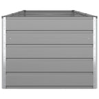 Fioriera Grigio chiaro 290 x 100 x 75 cm Acciaio zincato