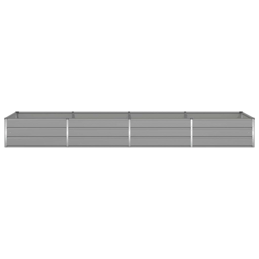 Fioriera Grigio chiaro 385 x 100 x 45 cm Acciaio zincato
