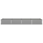 Fioriera Grigio chiaro 385 x 100 x 45 cm Acciaio zincato