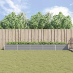 Fioriera Grigio chiaro 480 x 100 x 45 cm Acciaio zincato