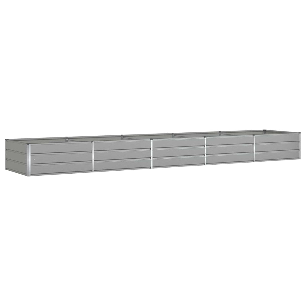 Fioriera Grigio chiaro 480 x 100 x 45 cm Acciaio zincato