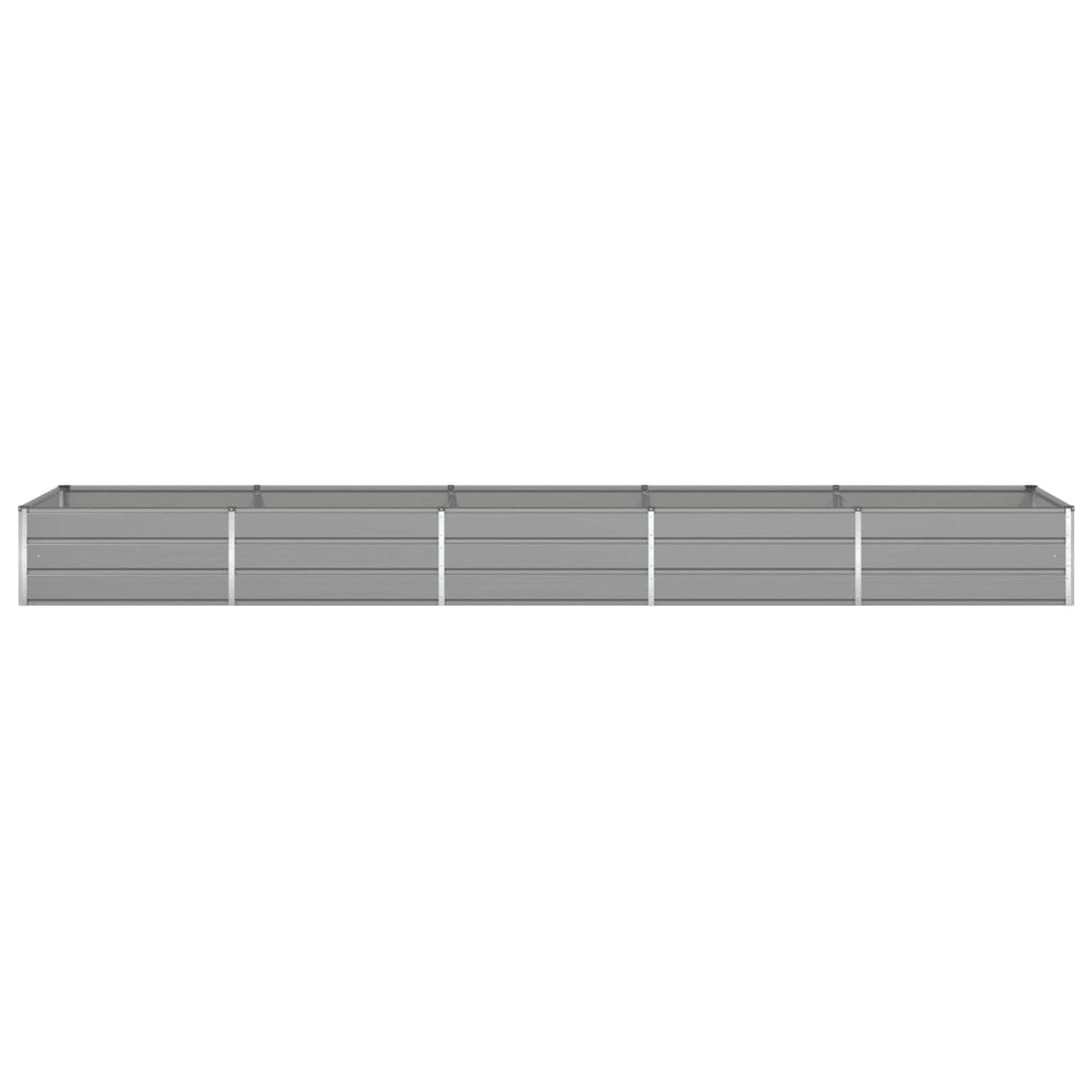 Fioriera Grigio chiaro 480 x 100 x 45 cm Acciaio zincato
