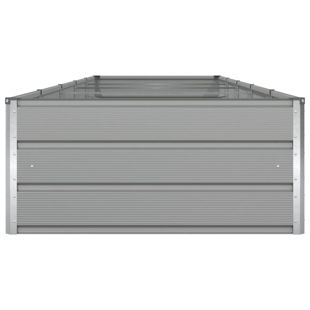 Fioriera Grigio chiaro 480 x 100 x 45 cm Acciaio zincato