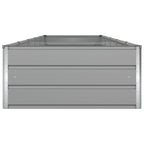 Fioriera Grigio chiaro 480 x 100 x 45 cm Acciaio zincato