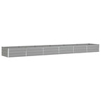 Fioriera Grigio chiaro 580 x 100 x 45 cm Acciaio zincato