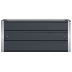 Fioriera Antracite 100 x 40 x 45 cm Acciaio