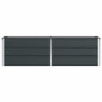 Fioriera Antracite 160 x 40 x 45 cm Acciaio