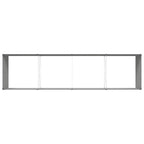 Fioriera Antracite 385 x 100 x 45 cm Acciaio zincato