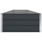 Fioriera Antracite 580 x 100 x 45 cm Acciaio zincato