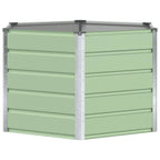 Fioriera Verde Pastello 129 x 129 x 75 cm Acciaio