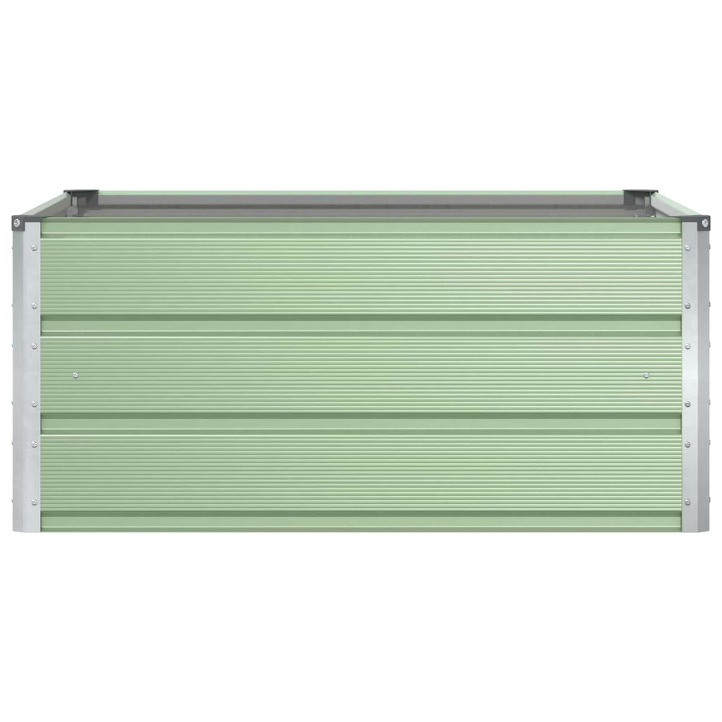 Fioriera Verde Pastello 100 x 100 x 45 cm Acciaio