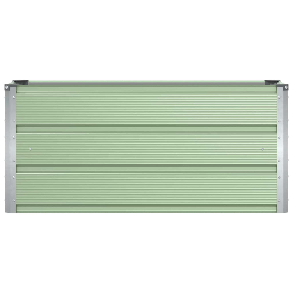 Fioriera Verde 100 x 40 x 45 cm Acciaio