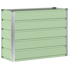 Fioriera Verde 100 x 40 x 75 cm Acciaio