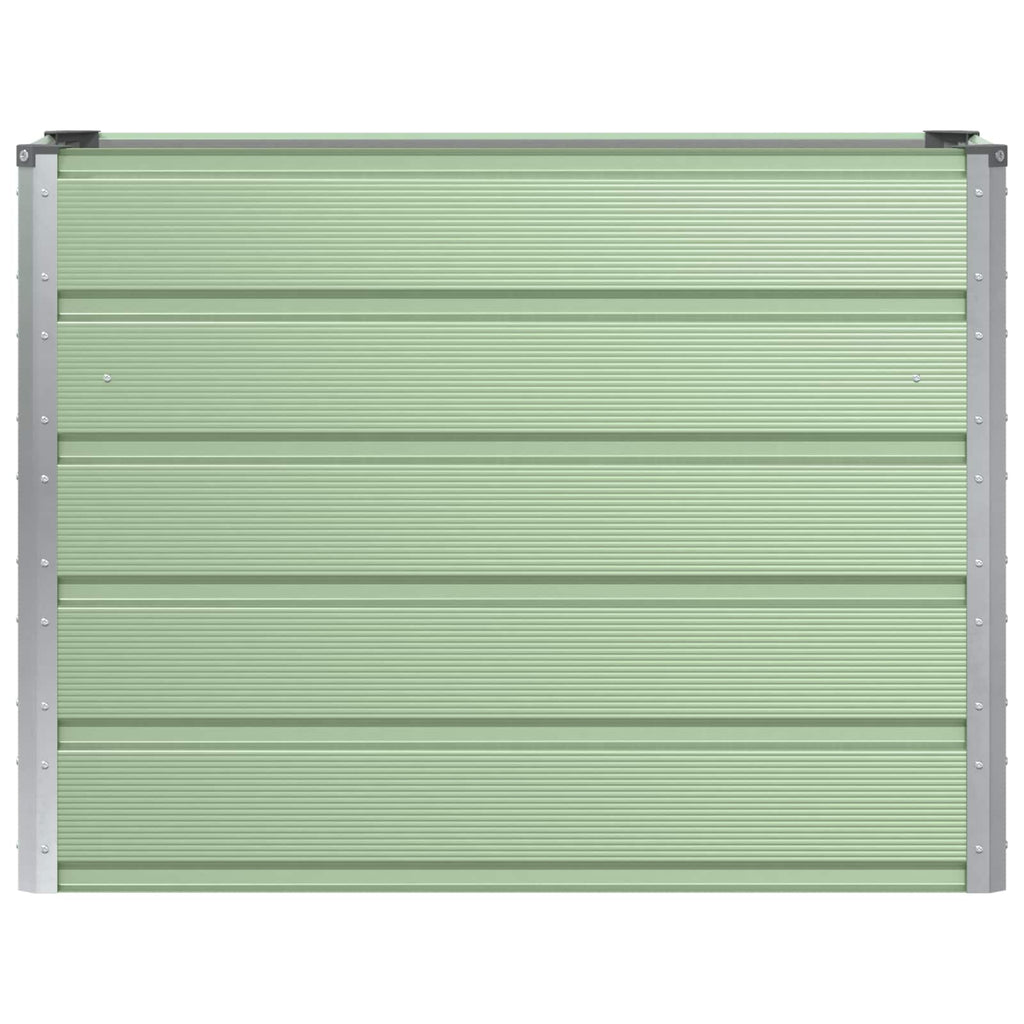 Fioriera Verde 100 x 40 x 75 cm Acciaio