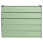 Fioriera Verde 100 x 40 x 75 cm Acciaio