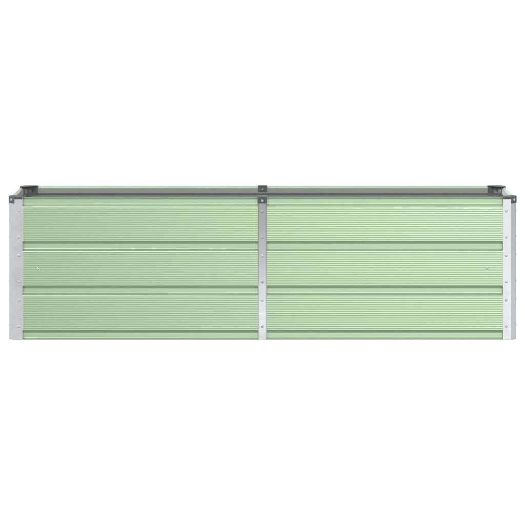 Fioriera Verde 160 x 40 x 45 cm Acciaio