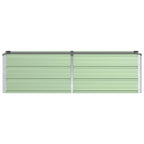 Fioriera Verde 160 x 40 x 45 cm Acciaio