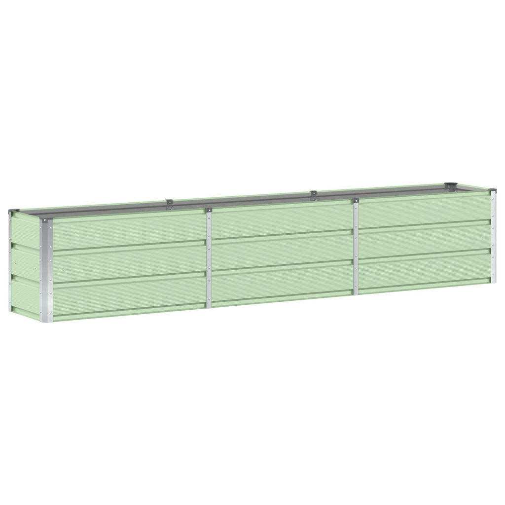 Fioriera Verde 240 x 40 x 45 cm Acciaio