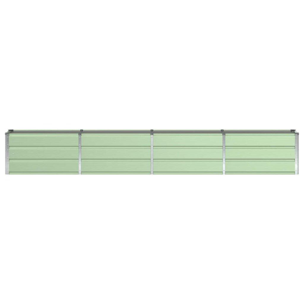 Fioriera Verde 320 x 40 x 45 cm Acciaio