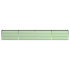 Fioriera Verde 320 x 40 x 45 cm Acciaio