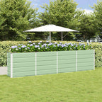 Fioriera Verde 320 x 40 x 75 cm Acciaio