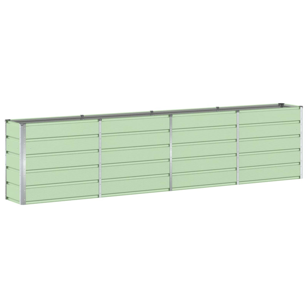Fioriera Verde 320 x 40 x 75 cm Acciaio