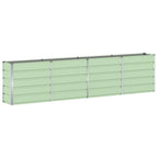 Fioriera Verde 320 x 40 x 75 cm Acciaio