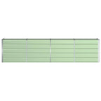 Fioriera Verde 320 x 40 x 75 cm Acciaio
