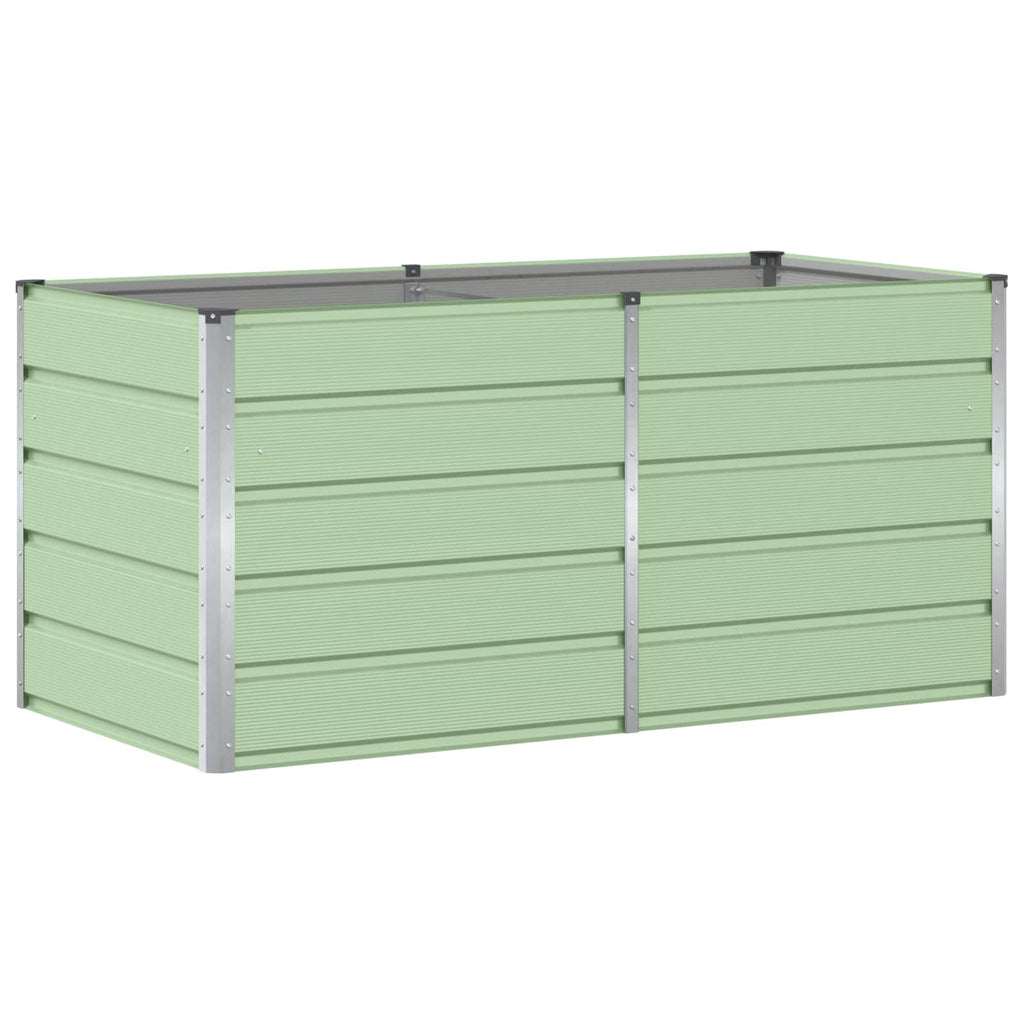 Fioriera Verde 160 x 80 x 75 cm Acciaio