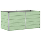 Fioriera Verde 160 x 80 x 75 cm Acciaio