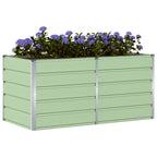 Fioriera Verde 160 x 80 x 75 cm Acciaio