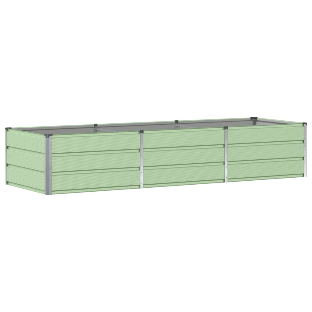 Fioriera Verde 240 x 80 x 45 cm Acciaio