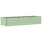 Fioriera Verde 240 x 80 x 45 cm Acciaio