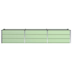 Fioriera Verde 240 x 80 x 45 cm Acciaio