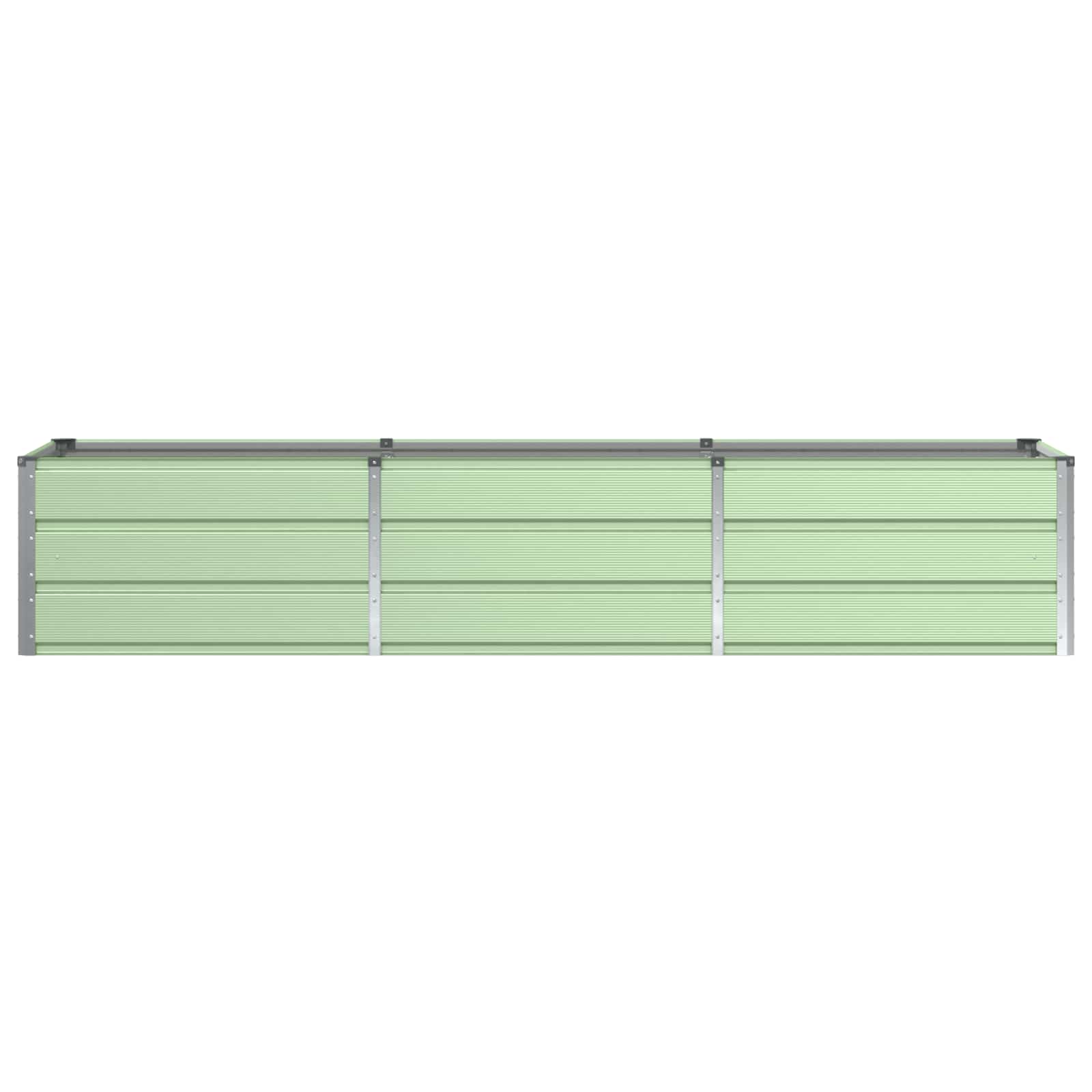 Fioriera Verde 240 x 80 x 45 cm Acciaio