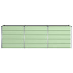 Fioriera Verde 240 x 80 x 75 cm Acciaio