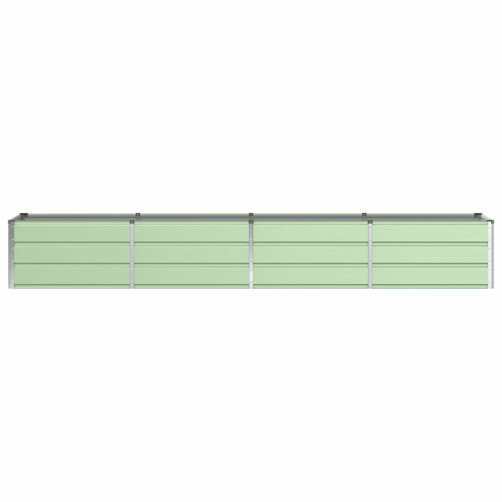 Fioriera Verde 320 x 80 x 45 cm Acciaio