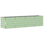 Fioriera Verde 320 x 80 x 75 cm Acciaio