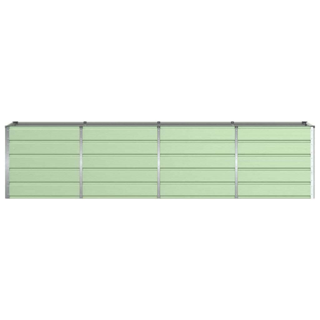 Fioriera Verde 320 x 80 x 75 cm Acciaio