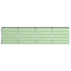 Fioriera Verde 320 x 80 x 75 cm Acciaio