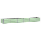Fioriera Verde 480 x 80 x 45 cm Acciaio