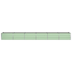 Fioriera Verde 480 x 80 x 45 cm Acciaio