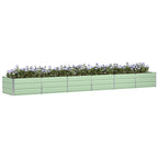 Fioriera Verde 480 x 80 x 45 cm Acciaio