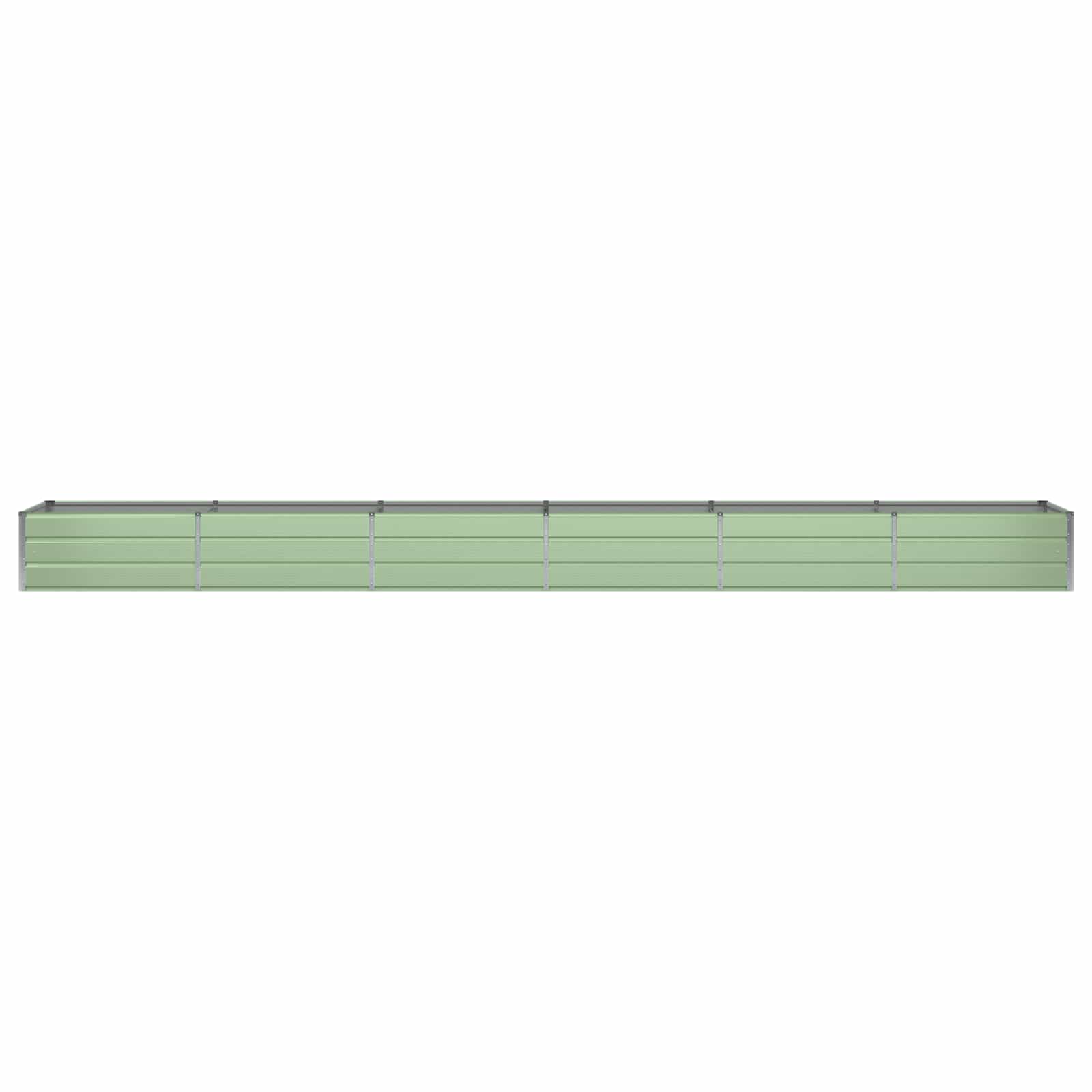 Fioriera Verde 600 x 80 x 45 cm Acciaio