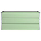 Fioriera Verde Pastello 100 x 50 x 45 cm Acciaio zincato