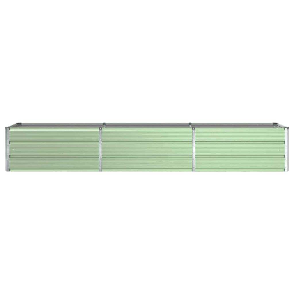 Fioriera Verde Pastello 290 x 50 x 45 cm Acciaio zincato