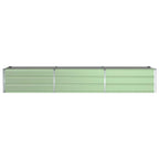 Fioriera Verde Pastello 290 x 50 x 45 cm Acciaio zincato