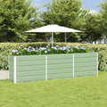 Fioriera Verde Pastello 290 x 90 x 77 cm Acciaio zincato